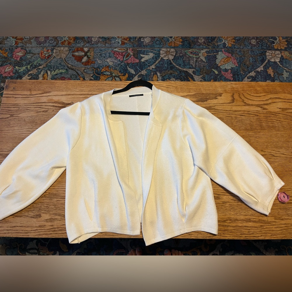 Classy white T.Tahari Sweater